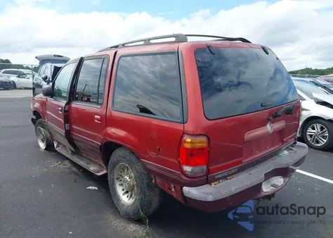 2000 Mercury Mountaineer из США, поврежденный, VIN 4M2ZU66P1YUJ06135